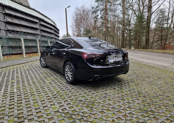 Maserati Ghibli cena 109000 przebieg: 134000, rok produkcji 2014 z Kraków małe 466